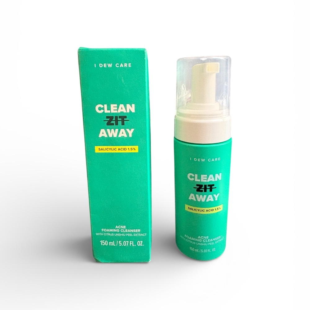 I Dew Care Clean Zit Away Acne Foaming Cleanser NIB